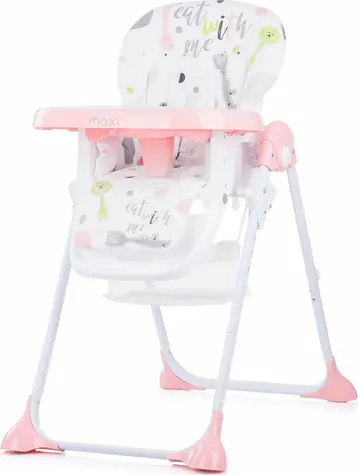 CHIPOLINO Jedálenská stolička Maxi Blush / od 6 mesiacov do 3 rokov