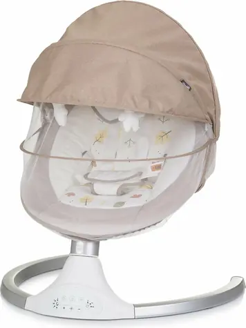CHIPOLINO Elektrická kolíska Brida Macadamia / od 0 - 6 mesiacov / do 9 kg
