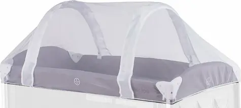 CHIPOLINO Moskytiéra na skladaciu cestovnú postieľku 120x60 cm biela