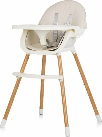 CHIPOLINO Jedálenská stolička Rio 2v1 Glacier / Nosnosť: 15 kg
