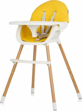 CHIPOLINO Jedálenská stolička Rio 2v1 Mango / Nosnosť: 15 kg