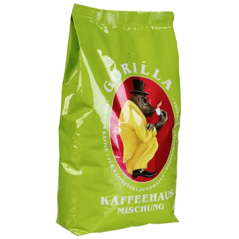 Joerges Gorilla Coffeehouse 1kg / Zrnková káva / 80% Arabica, 20% Robusta / Vákuové balenie 