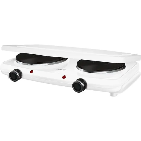 Sencor SCP 2271WH-EUE4 varič dvojplatničkový / 18 & 15cm / 2500W