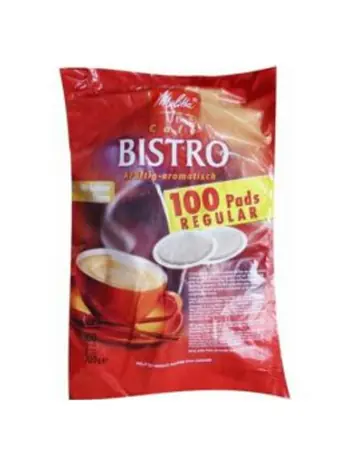 Melitta Bistro Regular 100 ks / Pody Senseo / dopredaj