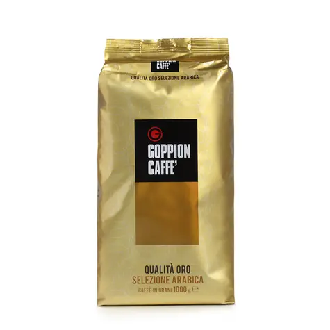 Goppion Qualita Oro 1 kg / Zrnková káva / 100% Arabika