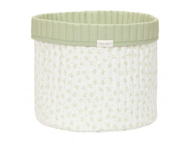 Little Dutch Košík textilný obojstranný veľký Blueberry Leaves