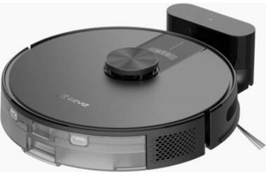 Ezviz RE4 čierna / Robotický vysávač + mop / 4000 Pa / 4930mAh / HEPA / WiFi / 0.35 L