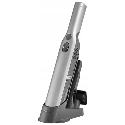 Shark WV200EU sivá / Aku ručný vysávač / 115W / 0.25l / 10 dB / nádoba 0.25 l 