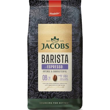 Jacobs Barista Espresso 1 kg / Zrnková káva / zmes Arabica a Robusta 