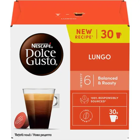 NESCAFÉ Dolce Gusto Lungo 30 ks / Kapsľová káva 