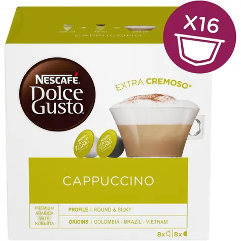 NESCAFÉ Dolce Gusto Cappuccino 16 ks / Kapsľová káva 