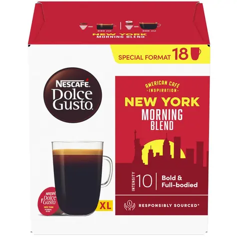 NESCAFÉ Dolce Gusto Grande New York Morning Blend 18 ks / Kapsľová káva 