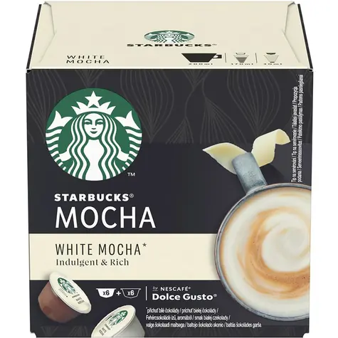 Starbucks Dolce Gusto Mocha White Mocha 12 ks / Kapsľová káva 
