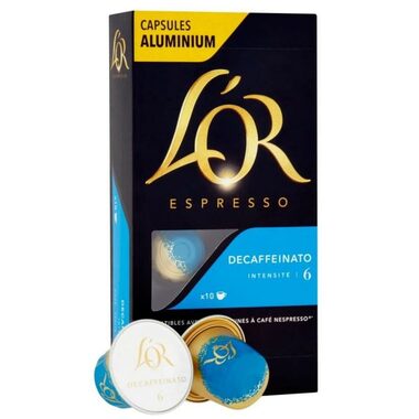 L&#39;OR Espresso Decaffenaito Nespresso 10 ks / Kapsľová káva 
