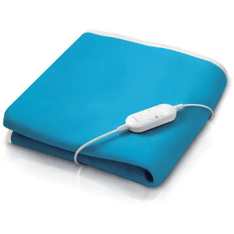 Sencor SUB 181BL modrá / vyhrievacia deka / 60W / 2 stupne teploty / 150 × 80 cm