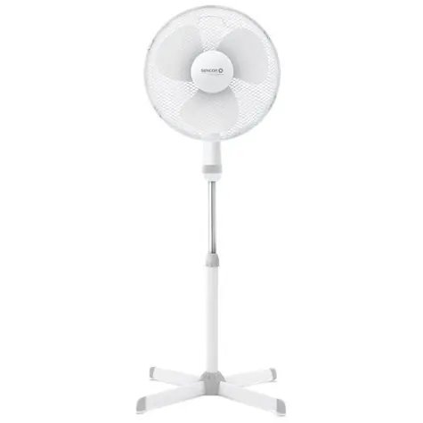 Sencor SFN 4047WH-EUE3 biela / Stojanový ventilátor / 50 W / 3 rýchlosti / 40 cm