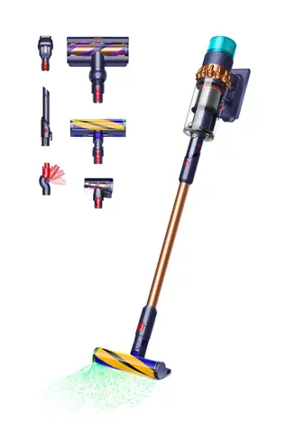 Dyson Gen5 Detect Absolute Blue Copper / Tyčový vysávač / aku / 660W / 0.77L / 70 min 
