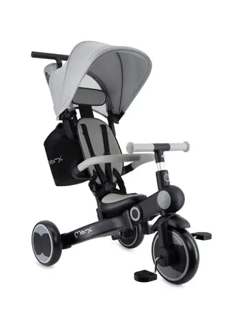 Momi SOLIVIA šedá / Trojkolka / od 12 mesiacov / nosnosť: 25 kg