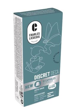 Charles Liégeois Discret Deca Nespresso 10 ks / Kapsľová káva 