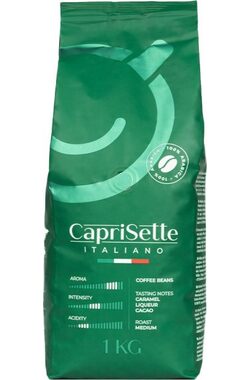 Caprisette Italiano 1 kg / Zrnková káva / 100% Arabica