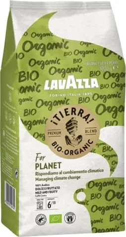 Lavazza Tierra For Planet 1 kg / Zrnková káva / 100% Arabica 