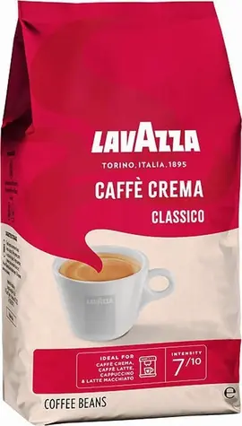 Lavazza Caffe Crema Classico 500 g / Zrnková káva / 70% Arabica 30% Robusta