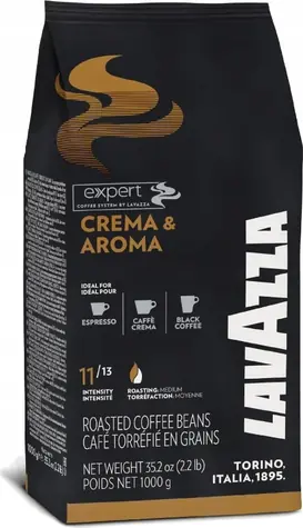 Lavazza Crema e Aroma Expert 1 kg / Zrnková káva / 30% Arabica 70% Robusta