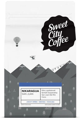 Sweet City Coffee Nikaragua San Juan 250 g / Zrnková káva 