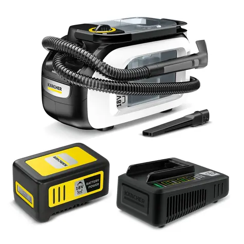 Kärcher SE 3-18 Compact Home Battery / Tepovač / 184W / 18V / 1700 ml / 1x5.0Ah + RM 519