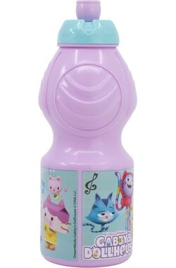 STOR Fľaša na pitie Gábinin kúzelný domček 400 ml