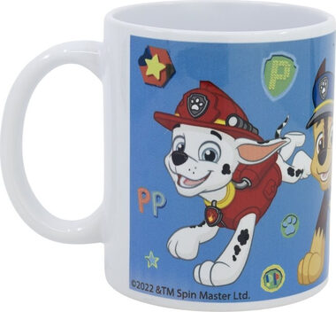 STOR Hrnček keramický 325ml Tlapková patrola: Priatelia