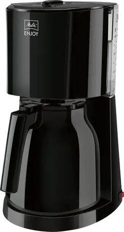 Melitta Enjoy Therm 1017-06 čierna / Kávovar na prekvapkávanú kávu / 1000 W / 1250 ml 
