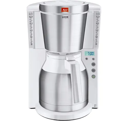 Melitta Enjoy II Therm 1017-05 biela / Kávovar na prekvapkávanú kávu / 1000 W / 1250 ml 