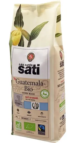 Les Cafés Sati Ouganda Colobus Blend 500 g / Zrnková káva / 50% Arabica & 50% Robusta / dopredaj