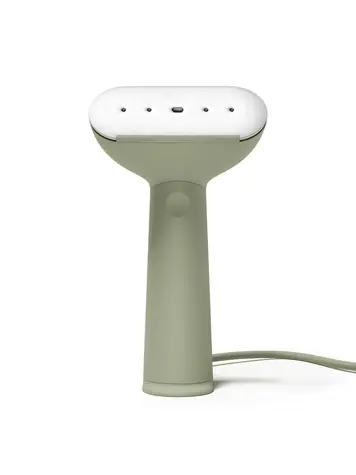 STEAMERY Cirrus 3 zelená / Ručný naparovač odevov / 1200W / 85 ml / 22 g-min 