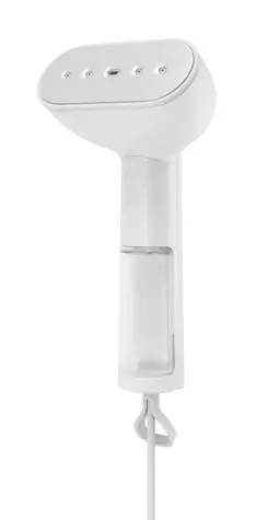 STEAMERY Cirrus X biela / Ručný naparovač odevov / 1400W / 85 ml / 20 g-min 