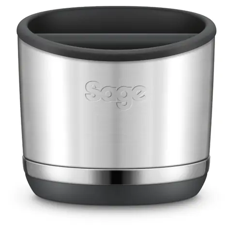 Sage the Knock Box odklepávač na kávu / kapacita 10 kávových pukov / nerez / strieborná 