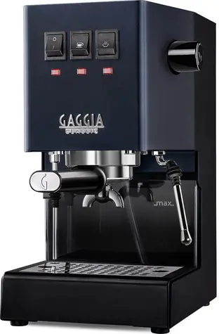 Gaggia Classic E24 modrá / Pákový kávovar / 1200W / 2.1 l / 15 bar / napeňovacia tryska