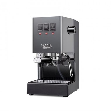 Gaggia Classic E24 sivá / Pákový kávovar / 1200W / 2.1 l / 15 bar / napeňovacia tryska