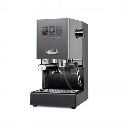 Gaggia Classic E24 sivá / Pákový kávovar / 1200W / 2.1 l / 15 bar / napeňovacia tryska
