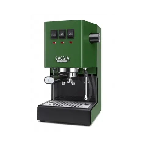 Gaggia Classic E24 zelená / Pákový kávovar / 1200W / 2.1 l / 15 bar / napeňovacia tryska