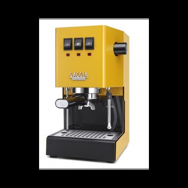 Gaggia Classic E24 žltá / Pákový kávovar / 1200W / 2.1 l / 15 bar / napeňovacia tryska