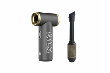 KiCA Jet Fan 2 ventilátor + nadstavec na vysávanie šedá / aku ventilátor & vysávač / 1100 mAh / USB-C
