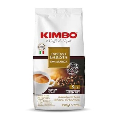 Kimbo Espresso Barista 1kg / Zrnková káva / 100% Arabica 