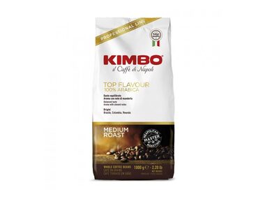 Kimbo Top Flavour 1ks / Zrnková káva / 100% Arabica 
