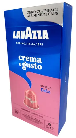 Lavazza Crema e Gusto do Nespresso 10 ks / Kapsľová káva / dopredaj