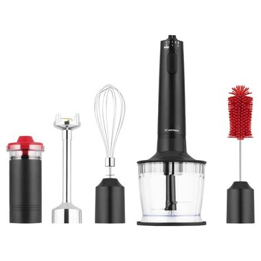 Catler SB 810 Vacu+ čierna / Tyčový mixér + príslušenstvo / 600W / 5 rýchlostí