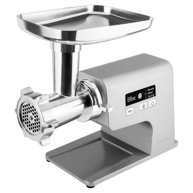 Catler MG 800 strieborná / Mlynček na mäso / 800W / LCD Displej / 3 mlecie disky