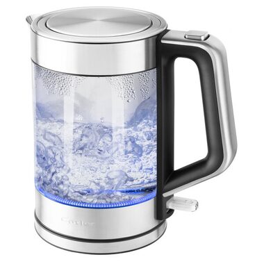 Catler KE 410 strieborná / Dvojstenná varná kanvica / 2200W / 1.2L
