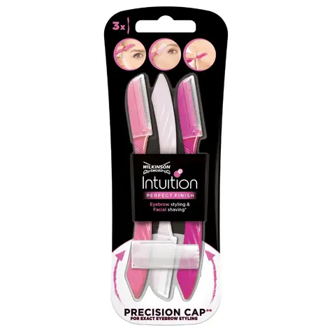 Wilkinson Intuition Perfect FINISH Zarovnávač obočia 3 ks